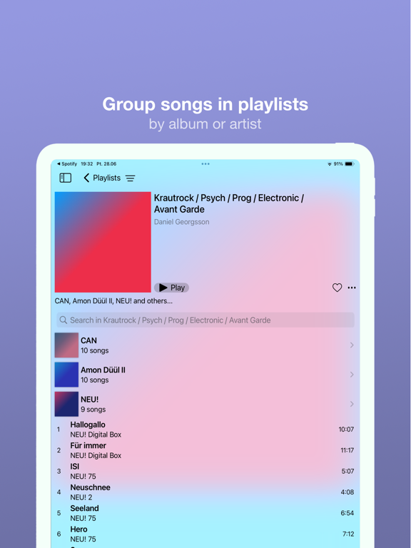 Plum Music Player screenshot 1
