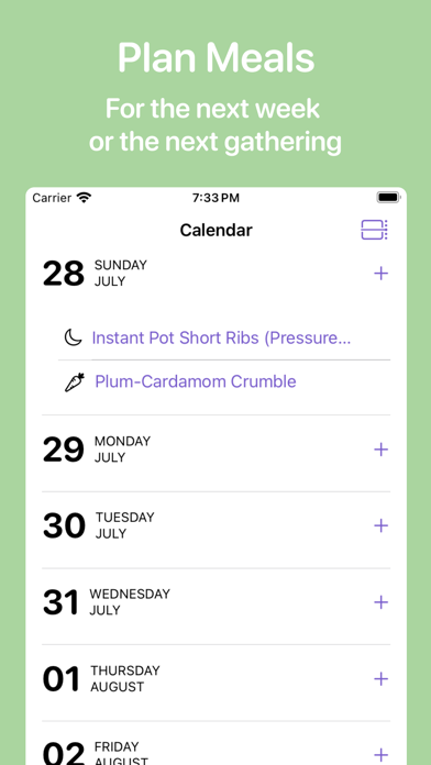 Plum Recipe Saver screenshot 1
