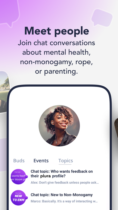 Plura: Meet Partners & Friends screenshot 1