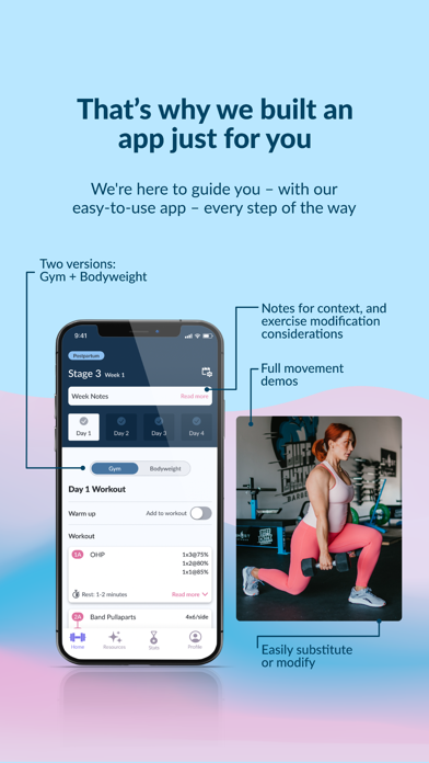 Plus +1: Pregnancy Workouts screenshot 4