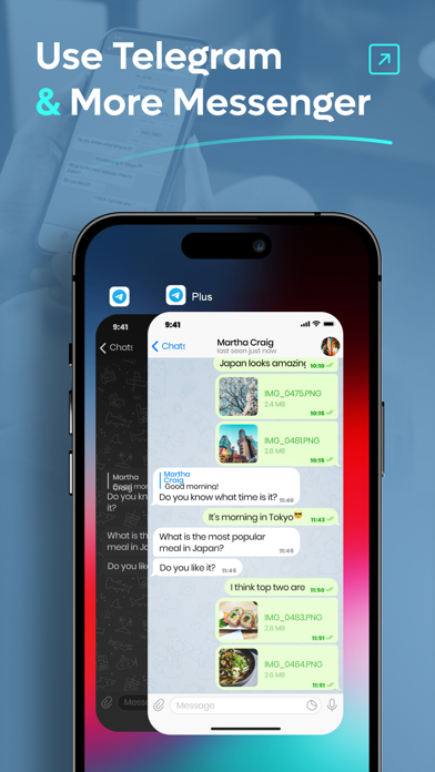 Plus: Dual Messenger for iPad screenshot 2