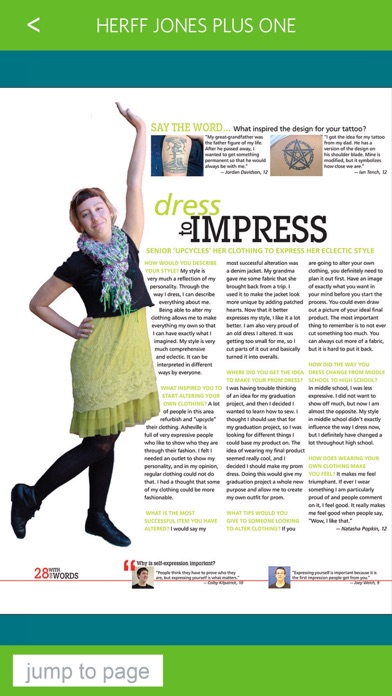 Plus One Digital Yearbook screenshot 1