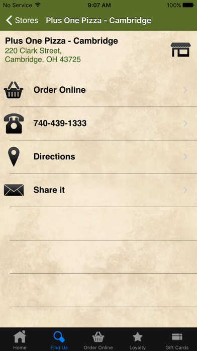 Plus One Pizza screenshot 2