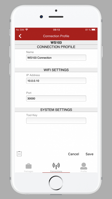 PLUS+1® Service Tool screenshot 3