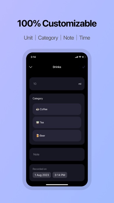 PlusOne: Track habits with fun screenshot 2