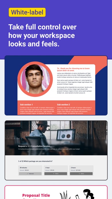 Plutio: Freelance Work App screenshot 1