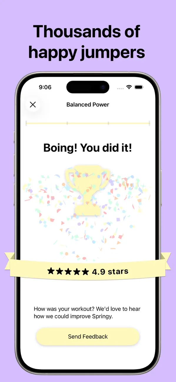 Plyometric Training - Springy screenshot 2