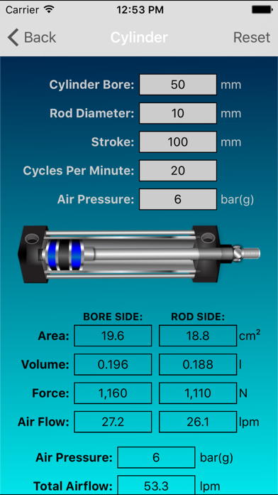 Pneumatic Cylinder screenshot 4