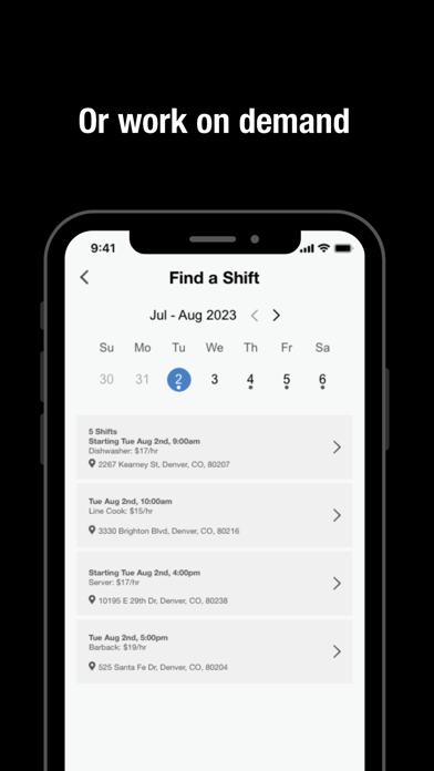 Poached Jobs screenshot 4