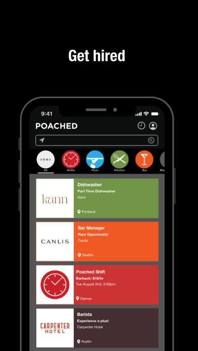 Poached Jobs screenshot 5