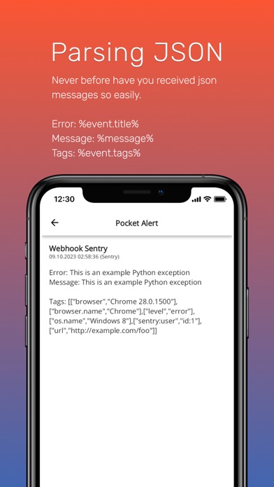 Pocket Alert – notifications screenshot 2