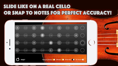 Pocket Cello - Play for real! screenshot 2