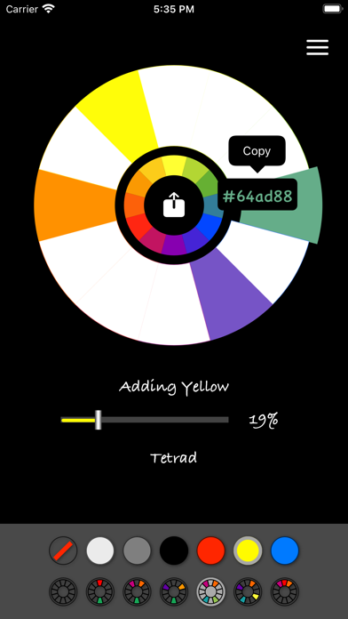 Pocket Color Wheel screenshot 2