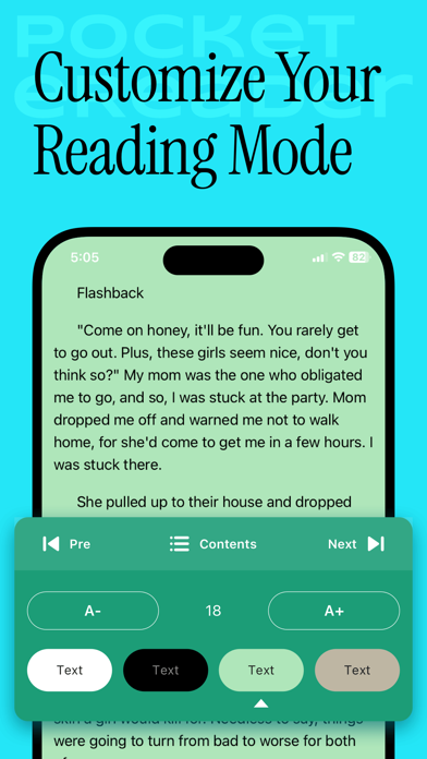Pocket eReader-Embrace Novels screenshot 1
