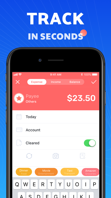 Pocket Expense 6 screenshot 1