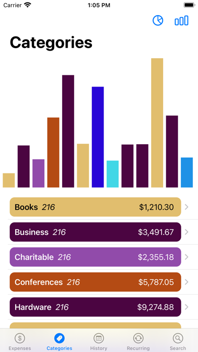 Pocket Expenses screenshot 3