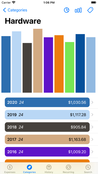Pocket Expenses screenshot 4
