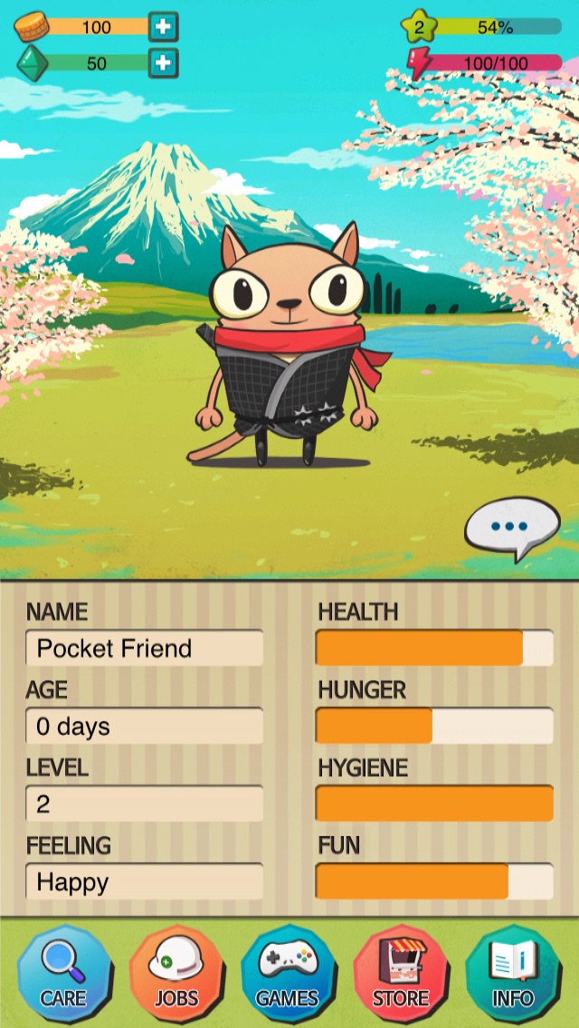 Pocket Friend - Virtual Pet screenshot 4