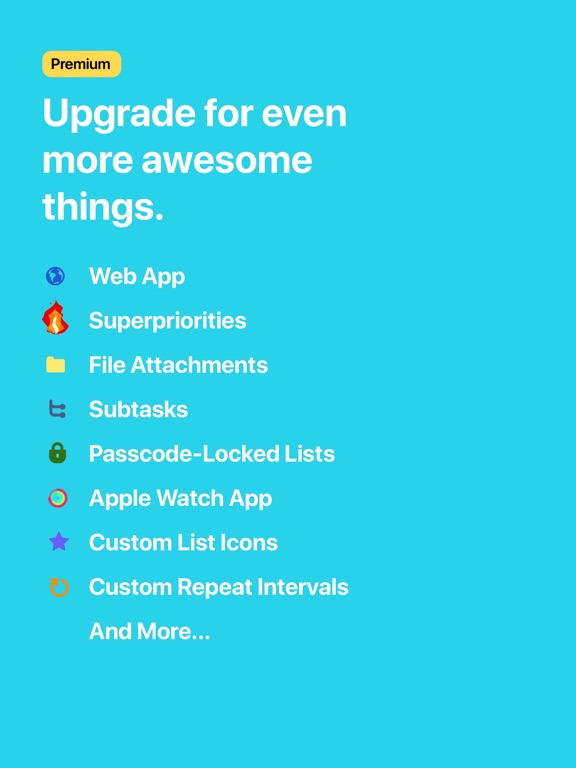 Pocket Lists screenshot 1