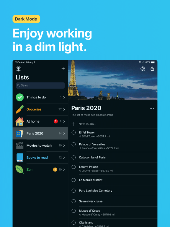 Pocket Lists screenshot 4