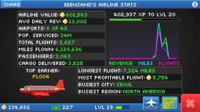 Pocket Planes: Airline Tycoon screenshot 1