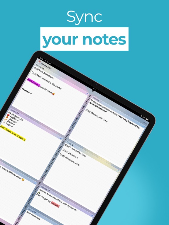 Pocket Planner, Calendar, Note screenshot 6