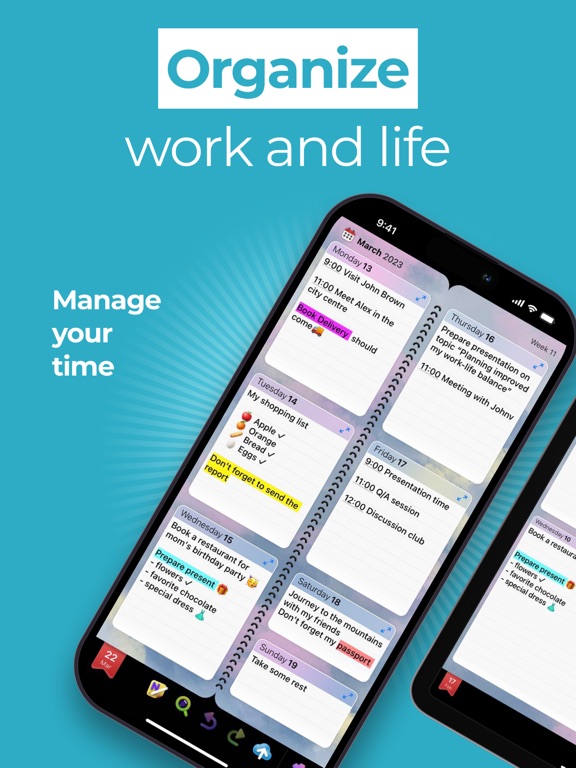Pocket Planner, Calendar, Note screenshot 7