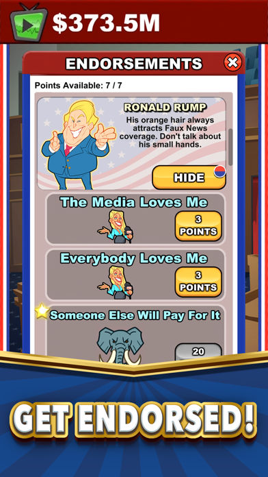 Pocket Politics: Idle Money screenshot 1