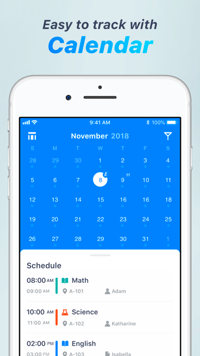 Pocket Schedule Planner screenshot 1