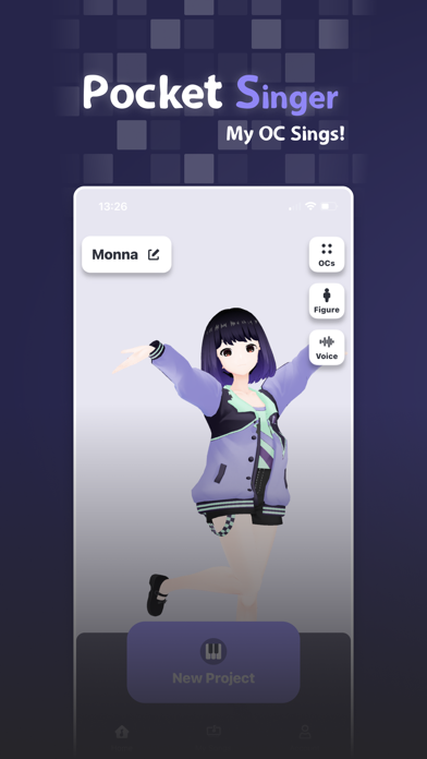 Pocket Singer - My OC sings！ screenshot 4