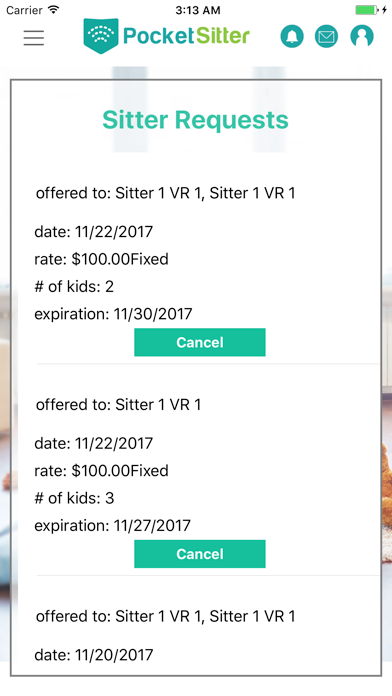 Pocket Sitter screenshot 1