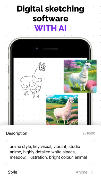 Pocket Sketchbook: Digital Art screenshot 4