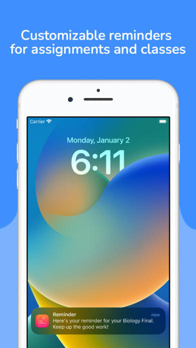 Pocket Student Planner screenshot 1
