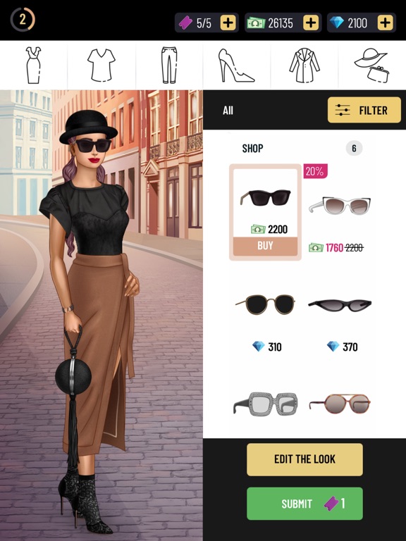 Pocket Styler: Fashion Stars screenshot 1