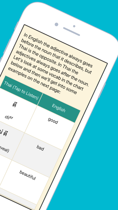 Pocket Thai Master screenshot 1