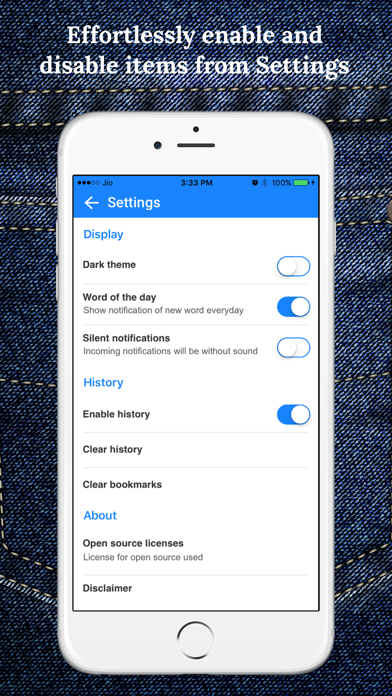 Pocket Thesaurus screenshot 2