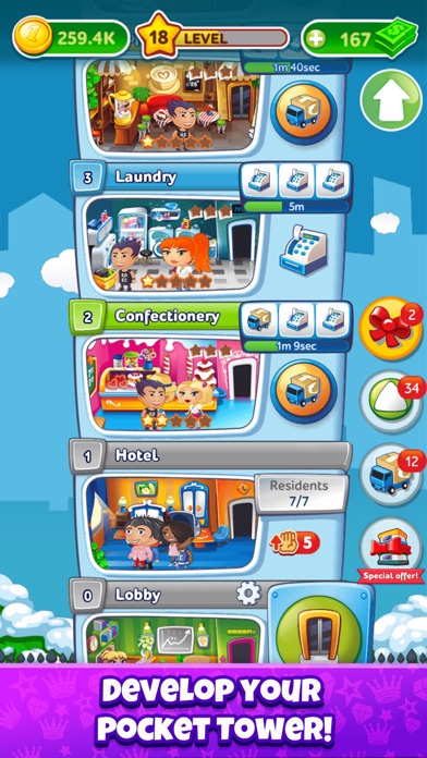 Pocket Tower－Tiny Metropolis screenshot 4