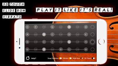 Pocket Violin - Play for real! screenshot 3