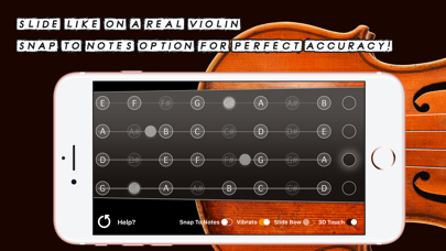 Pocket Violin - Play for real! screenshot 2