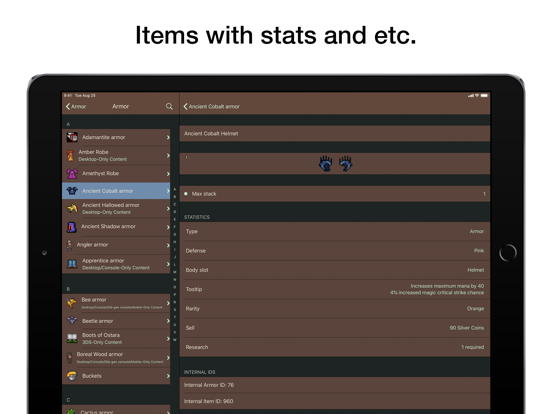 Pocket Wiki for Terraria screenshot 8