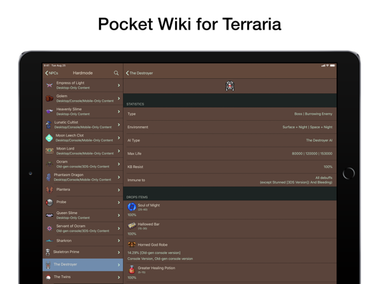 Pocket Wiki for Terraria screenshot 10