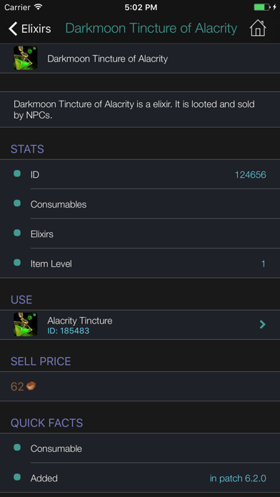 Pocket Wiki for WoW screenshot 1