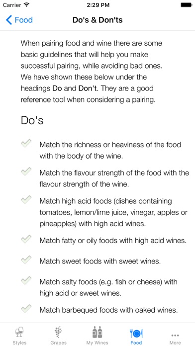 Pocket Wine Pairing: Sommelier screenshot 4