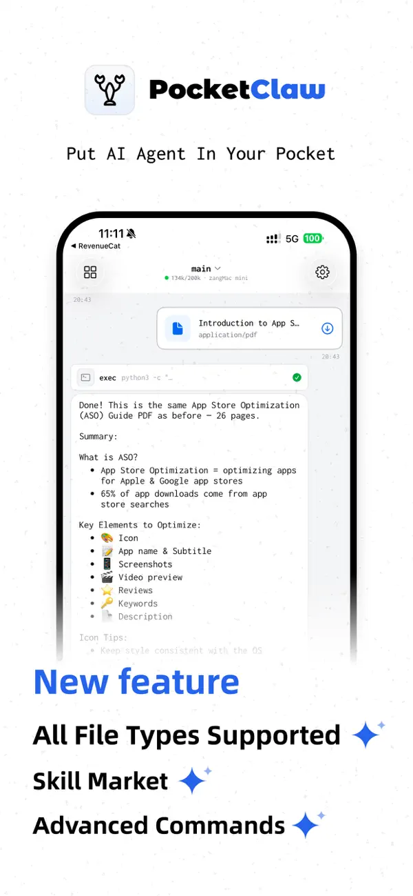 PocketClaw – AI Agent Control screenshot 6