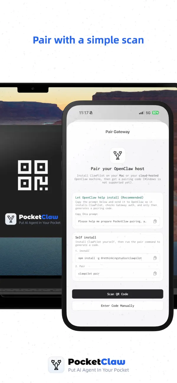 PocketClaw – AI Agent Control screenshot 4