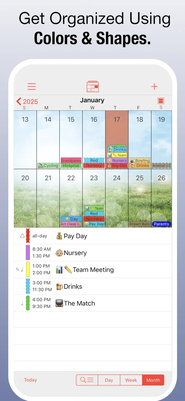 PocketLife Calendar screenshot 3