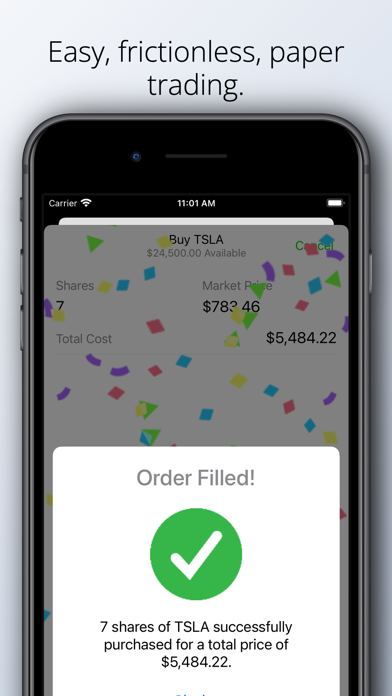 PocketProfit Market Simulator screenshot 1