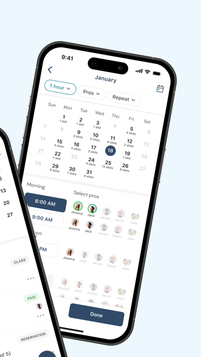 PocketSuite - Schedule Clients screenshot 9