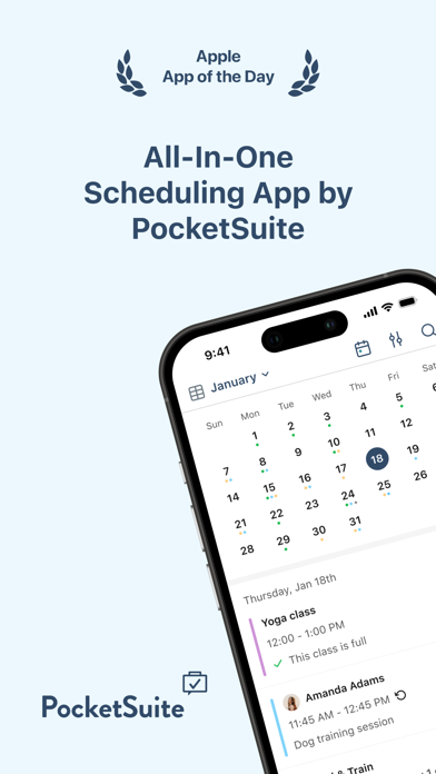 PocketSuite - Schedule Clients screenshot 10