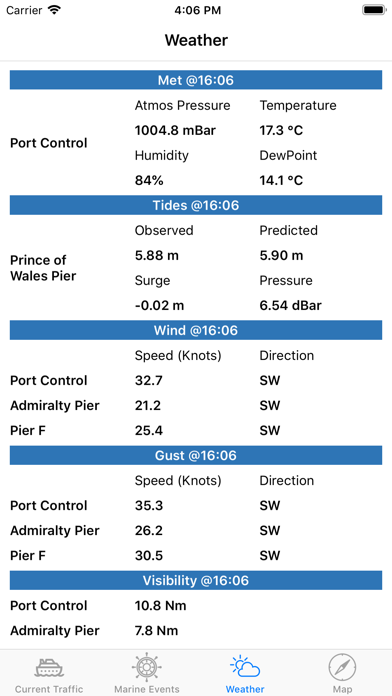 PoD Port Information screenshot 3